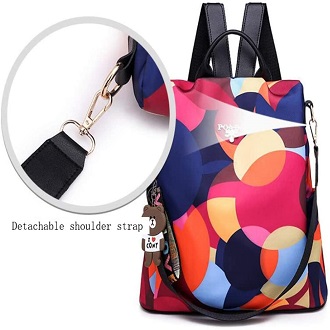 La Mejor Mochila Mujer Arcoiris Impermeable y Antirrobo Shepretty con Tela Oxford La Mejor Mochila Mujer Arcoiris Impermeable y Antirrobo Shepretty con Tela Oxford