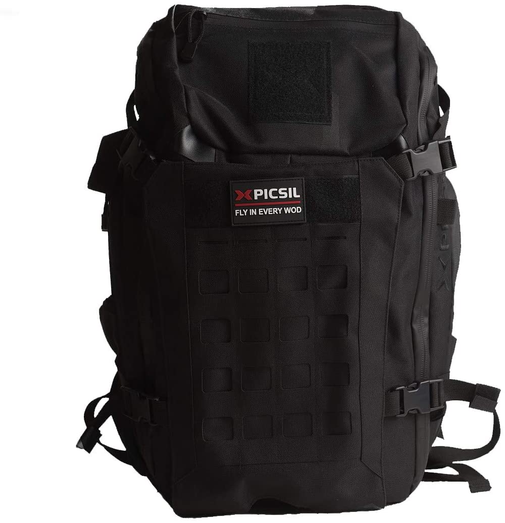 PicSil Mochila Militar de Asalto Impermeable 40L de Capacidad Mochila para Gimnasio Nylon 600D