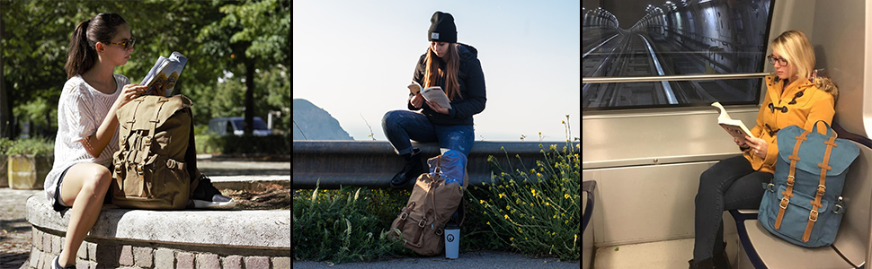 Mochilas EverVanz para mujer Mochilas EverVanz para mujer grandes y aptas para laptops, Mc Book, Chromebook