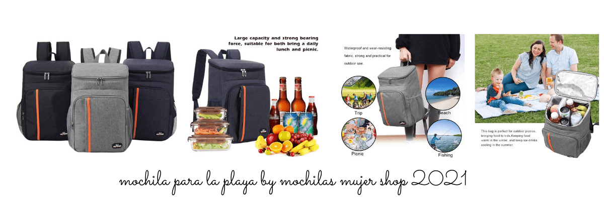 Blusea - Mochila para la playa refrigeradora (18 L, impermeable, ultraligera, para camping, barbacoa, senderismo, picnic)