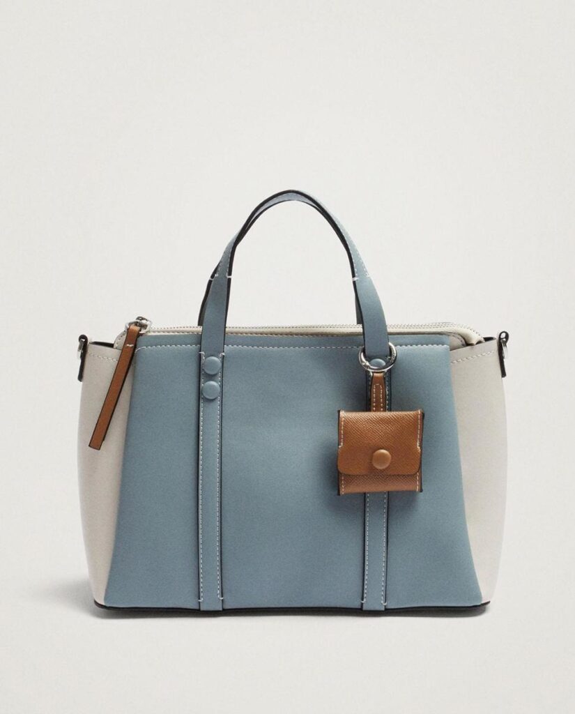 Bolso de mano Parfois con bolsillos en azul