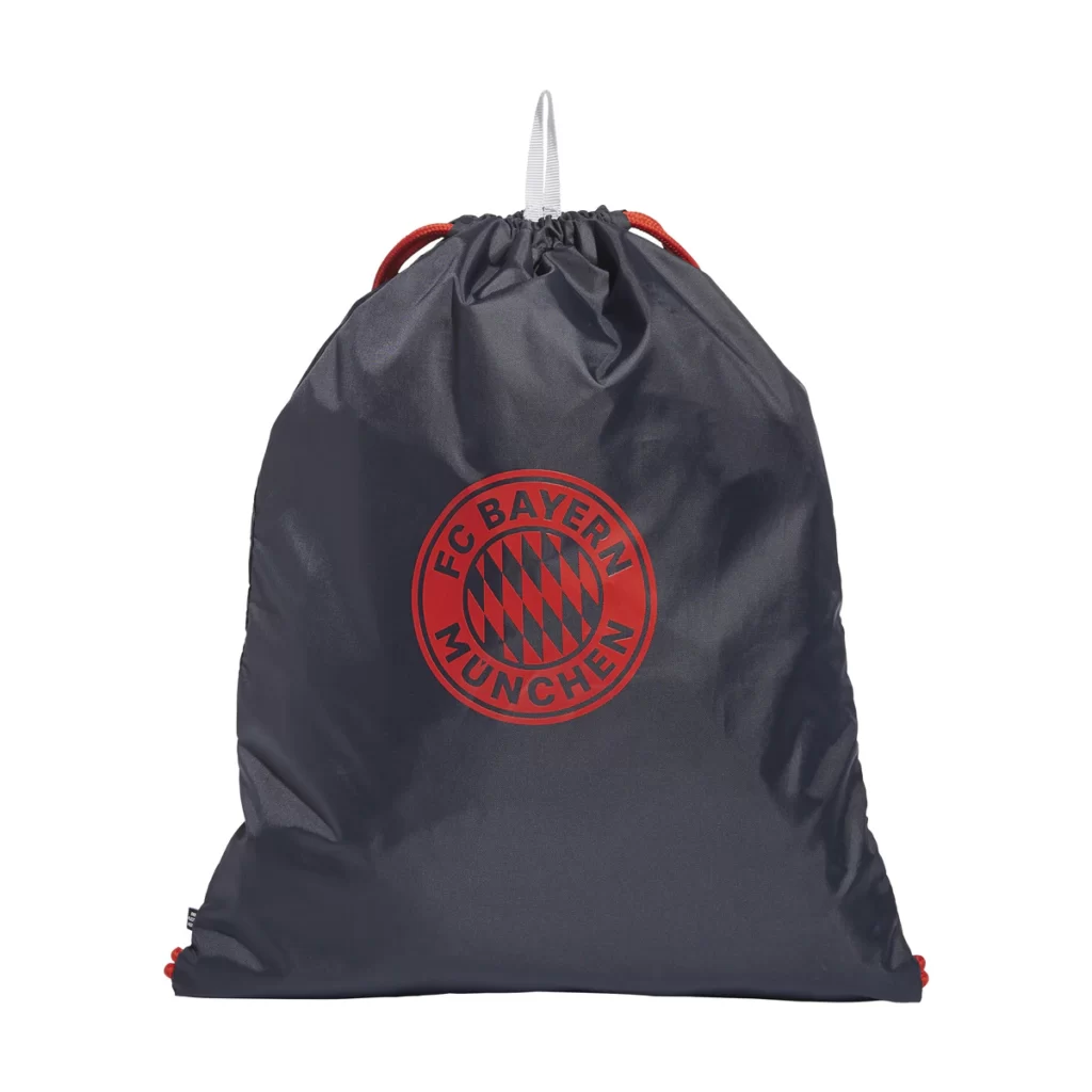 Gymsack Bayern Munich Adidas gris y Rojo de Cuerda