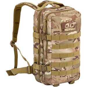 HIGHLANDER Militar Tactical Assault Mochila – The Recon 20L Impermeable Daysack con múltiples Puntos...
