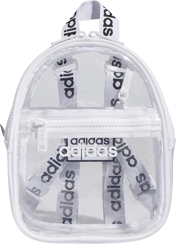 Mini Mochilas Transparentes Adidas
