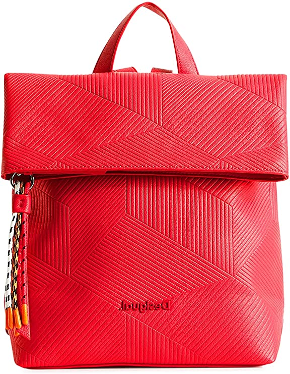 Las Mejores Mochilas Desigual Mochilas Desigual de color rojo
