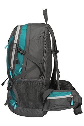 HOMIEE 50L Mochila Senderismo, Mochila de Montaña Multifuncional, Mochila al Aire Libre Impermeable, Adecuada para Trekking, Excursiones, Caminatas, Mochila de Viaje con Cubierta de Lluvia SUNDRIED Mochila Trekking 30 Litros Azul para senderismo caminatas de montaña y camping lateral