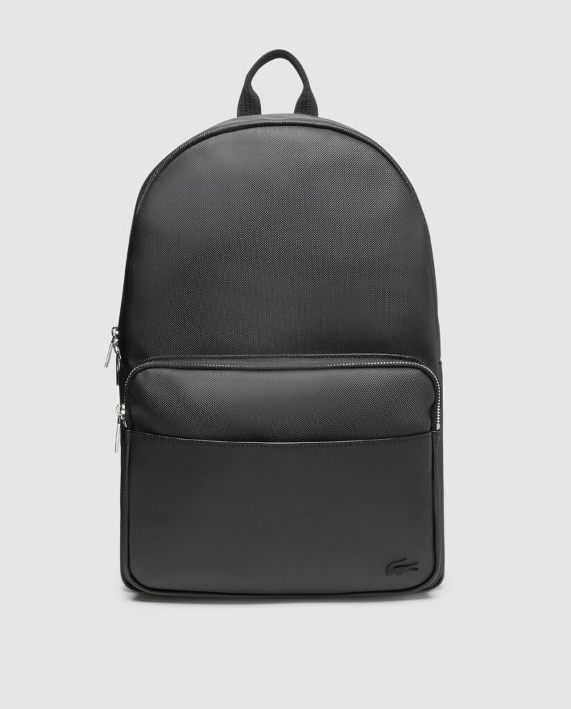 Mochila Lacoste Hombre Negro