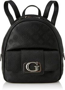 Mini Mochila Guess Negra Emilia Mini Mochila Guess Negra Emilia