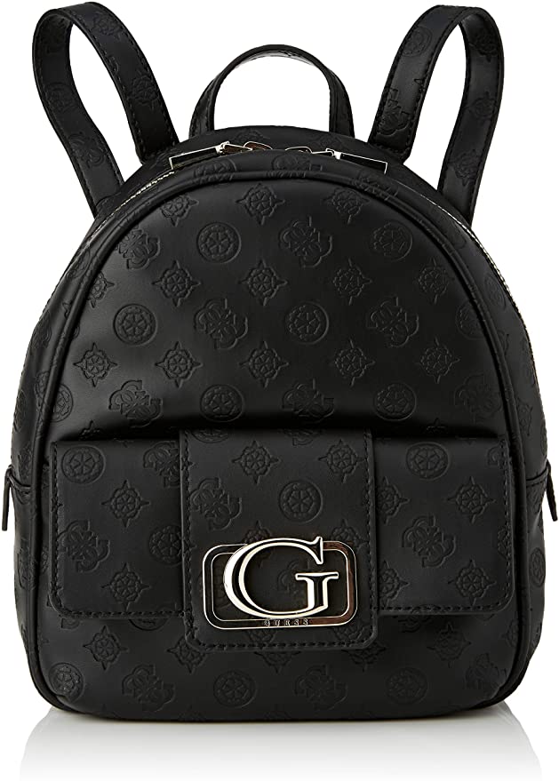 Mini Mochila Guess Negra Emilia Mini Mochila Guess Negra Emilia
