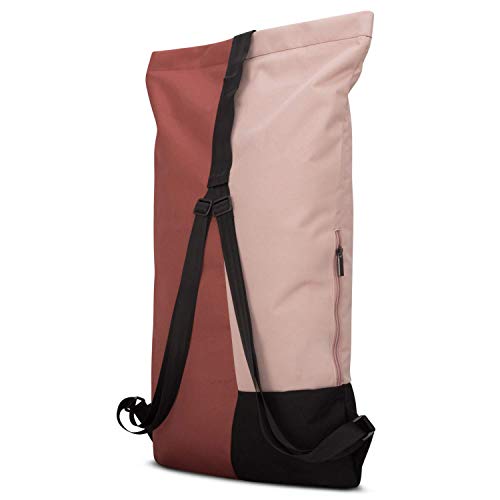 Johnny Urban Mochila con Solapa Oskar Mujer & Hombre Rojo Rosa - Bolso de Gimnasio Plegable Johnny Urban Mochila con Solapa Oskar Mujer & Hombre Rojo Rosa - Bolso de Gimnasio Plegable - Imagen 4