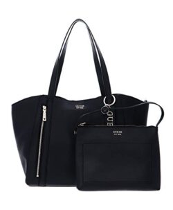 Bolso Guess Naya Tote Trap Bags Crossbody para Mujer Negro Talla única