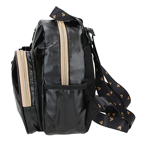 Disney Mickey Outline Mochila de paseo negra 19x23x8 cm Poliéster 3.5L Disney Mickey Outline Mochila de paseo negra 19x23x8 cm Poliéster 3.5L - Imagen 4