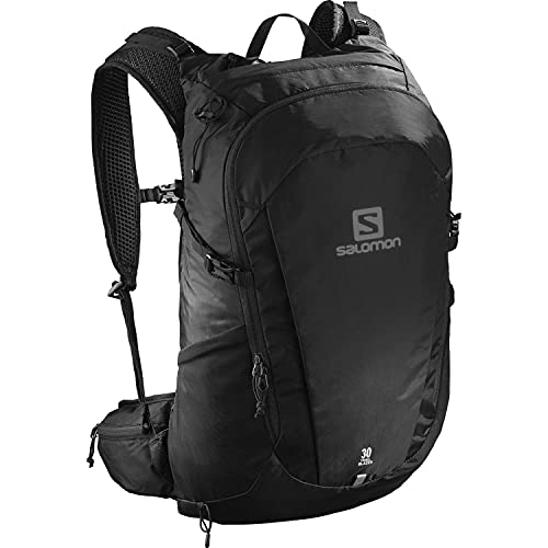 Salomon Trailblazer 30 Mochila para Trekking Unisex, Perfecta para Correr, Senderismo y Ciclismo, Negro, Capacidad Máxima de 30 Litros Salomon Trailblazer 30 Mochila para Trekking Unisex, Perfecta para Correr, Senderismo y Ciclismo, Negro, Capacidad Máxima de 30 Litros