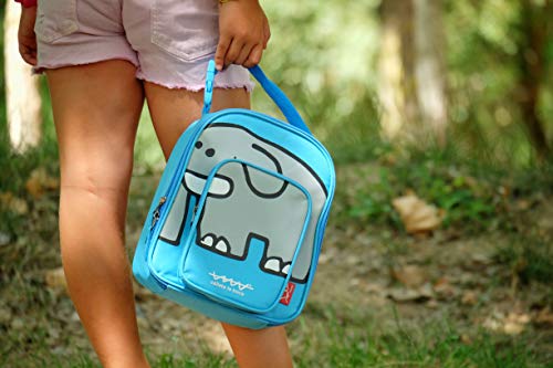 Mochila TÉRMICA Porta Alimentos Infantil Jata Hogar HPOR7020 con Capacidad DE 5 litros. Interior Lavable E Impermeable. Aislante FRÍO-Calor. Mochila TÉRMICA Porta Alimentos Infantil Jata Hogar HPOR7020 con Capacidad DE 5 litros. Interior Lavable E Impermeable. Aislante FRÍO-Calor. - Imagen 4