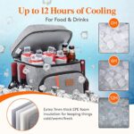 Lifewit Mochila Nevera para 30 latas, Mochila Isotérmica Resistente al agua