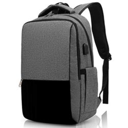 Besttravel Mochila para Portátil 15.6 pulgadas Gris