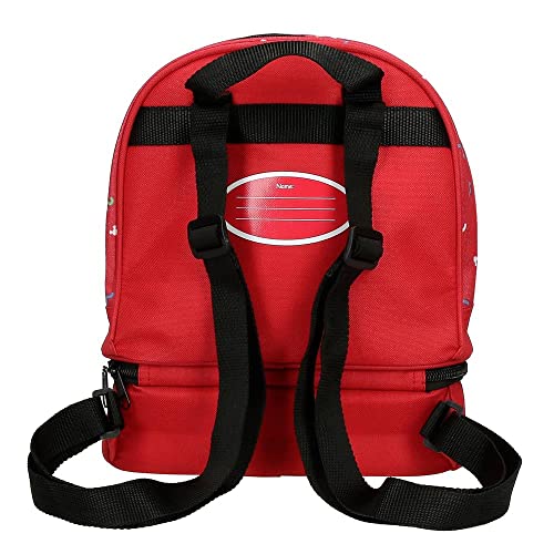 Disney Mickey Mochila porta merienda Rojo 23x28x13 cms Poliéster 8,37L Disney Mickey Mochila porta merienda Rojo 23x28x13 cms Poliéster 8,37L - Imagen 2