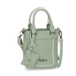 Bolso de mano Pepe Jeans Jeny pequeño en verde claro transformable a bandolera<span class='yasr-stars-title-average'><div class='yasr-stars-title yasr-rater-stars'
id='yasr-overall-rating-rater-eb95687c80626'
data-rating='4.7'
data-rater-starsize='16'>
</div></span>
