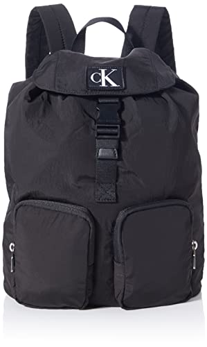 CK Jeans CKJ City Nylon Flap BP35, Negro, OS CK Jeans CKJ City Nylon Flap BP35, Negro, OS