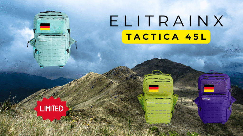 Los Mejores Carros y Carritos Para Mochilas ELITRAINX Mochila Táctica Militar Bandera Alemania