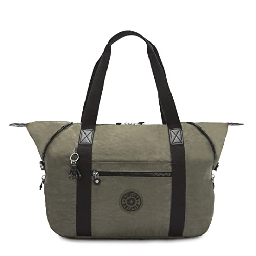 Kipling ART M, Tote De Viaje Con Funda Para Carrito, 58 cm, 26 L, 0,50 kg, Verde (Green Moss) Kipling ART M, Tote De Viaje Con Funda Para Carrito, 58 cm, 26 L, 0,50 kg, Verde (Green Moss)
