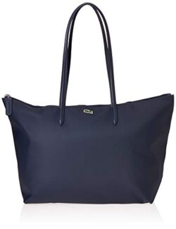 Lacoste NF1888PO, Bolso Bandolera para Mujer, Azul (Penombre), 14.5x30x34.5 centímetros (Ancho x Alto x Largo)
