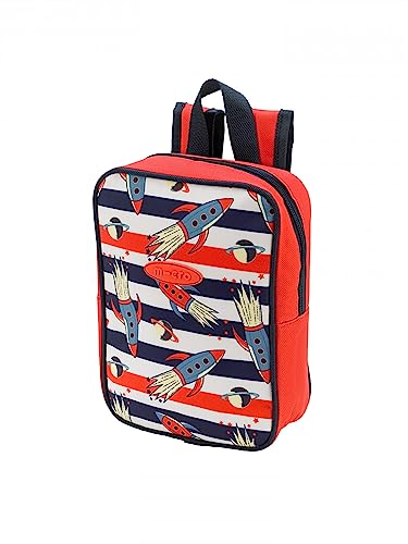 Micro Bag, Mochila Térmica Adaptable a Patinete/Bicicleta para Desayuno, Comida, merienda … (Rocket)