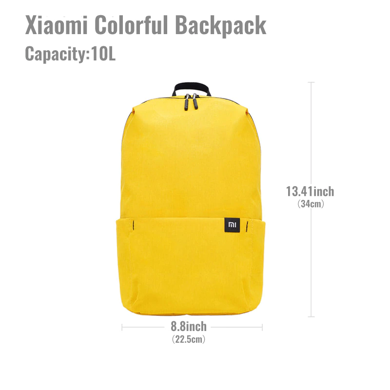 Mini Mochila Xiaomi Mujer y Hombre Oferta Mini Mochila Xiaomi tamaño y capacidad