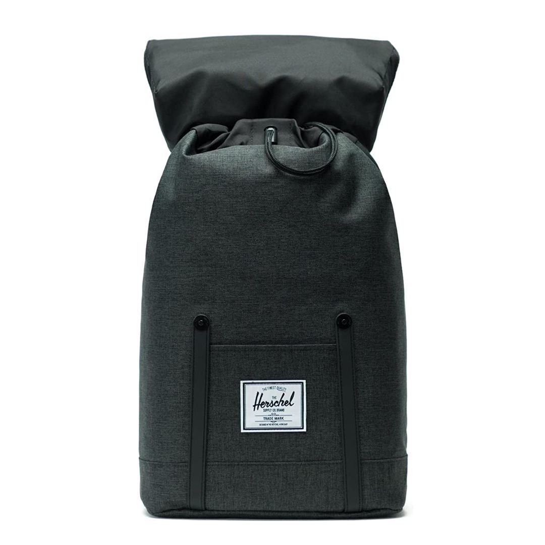 Mochila Herschel Retreat Negra Unisex Mochila Herschel Retreat Negra Unisex Casual Extendida
