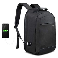 Mochila para portátil ROYALZ Business con USB para Hombre Compartimiento 15,6 Pulgadas con Apertura...