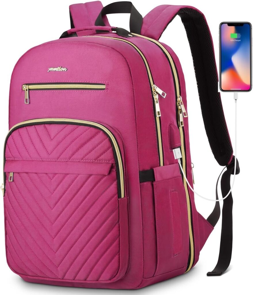 YAMTION Mochila Portátil para Instituto y Universidad 